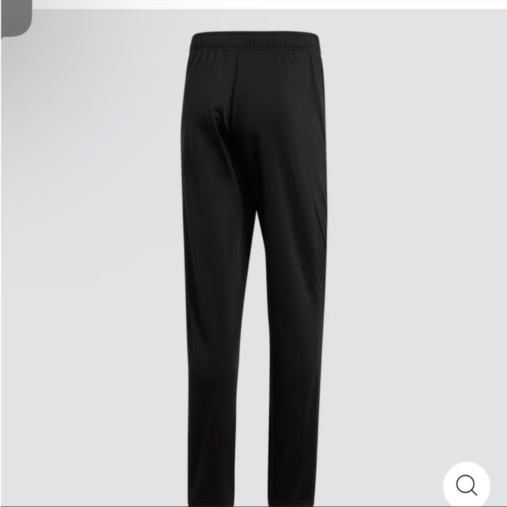 NWT MENS ADIDAS PANTS BLACK SIZE L XL OR XXL - Picture 2 of 2